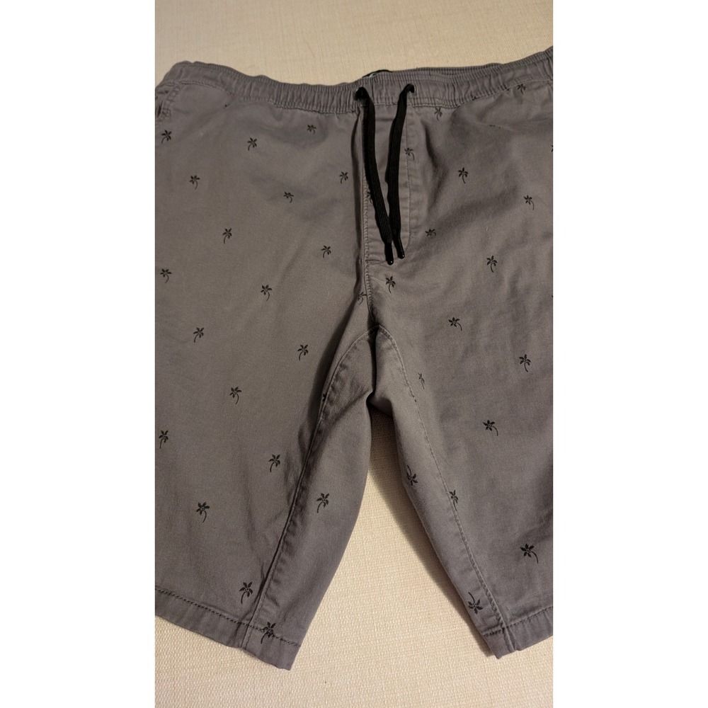 Men's Hollister California Gray Palm Tree Shorts Size XL